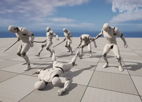 帅气的武士刀动画 Handsome Katana Sword Animations