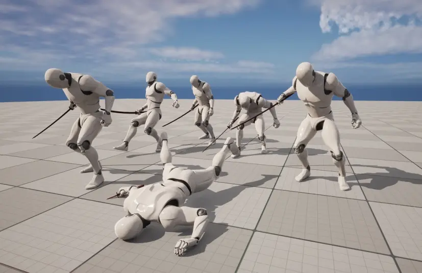 帅气的武士刀动画 Handsome Katana Sword Animations