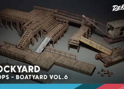 造船厂第6卷 - 模块化造船厂 - Boatyard VOL.6 - Modular Dockyard