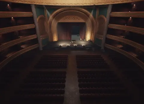 音乐厅内部环境（音乐厅内部展览剧院）Concert Hall Interior Environment