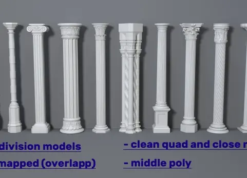 专栏合集1 - 10件 Columns Collection 1 - 10 Pieces