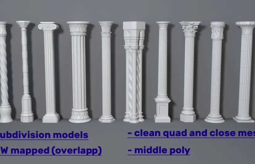 专栏合集1 - 10件 Columns Collection 1 - 10 Pieces