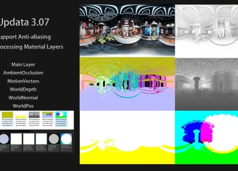 全景渲染通道插件 - Panoramic Render Pass