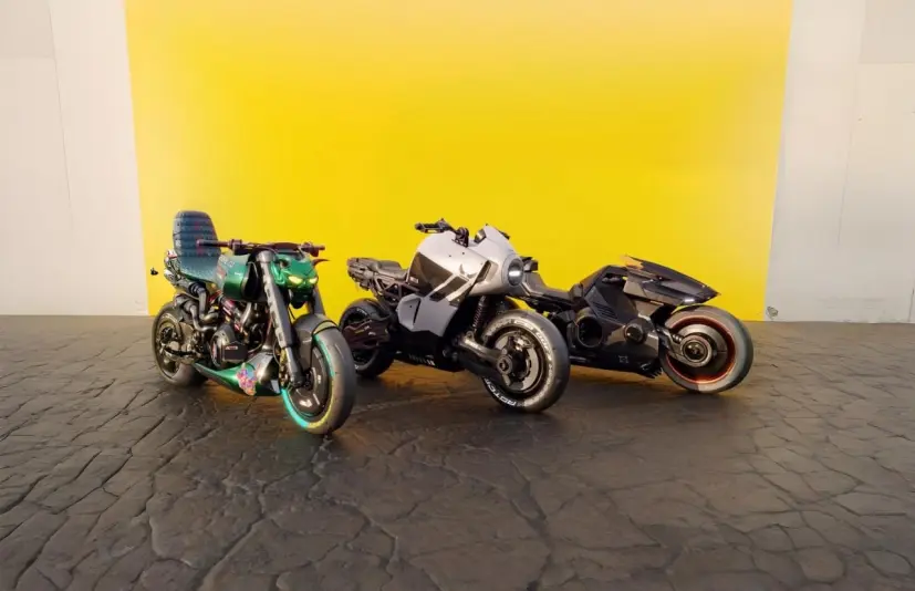 《赛博朋克2077》运动型摩托车合集 Cyberpunk 2077 Sportsbikes Collection