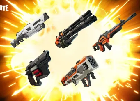 《堡垒之夜》武器资源库 Fortnite Weapon Asset Library