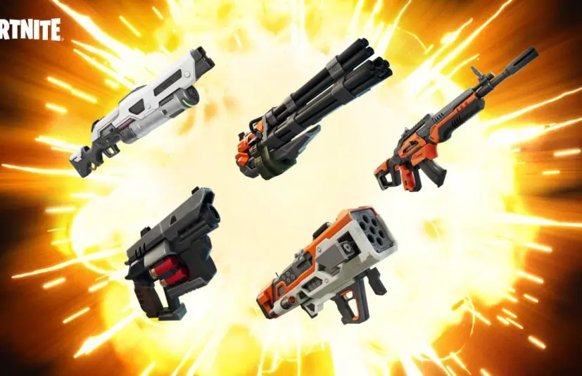 《堡垒之夜》武器资源库 Fortnite Weapon Asset Library