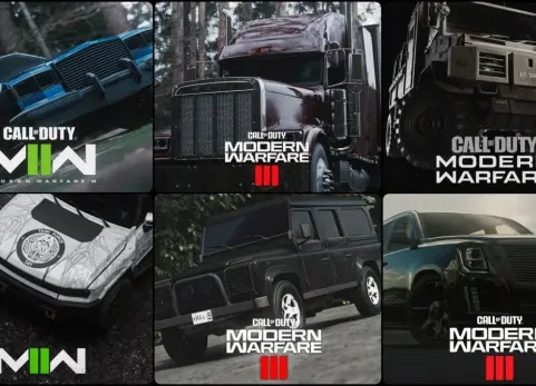 《使命召唤》3D汽车模型合集 Call of Duty 3D Cars Models Collection