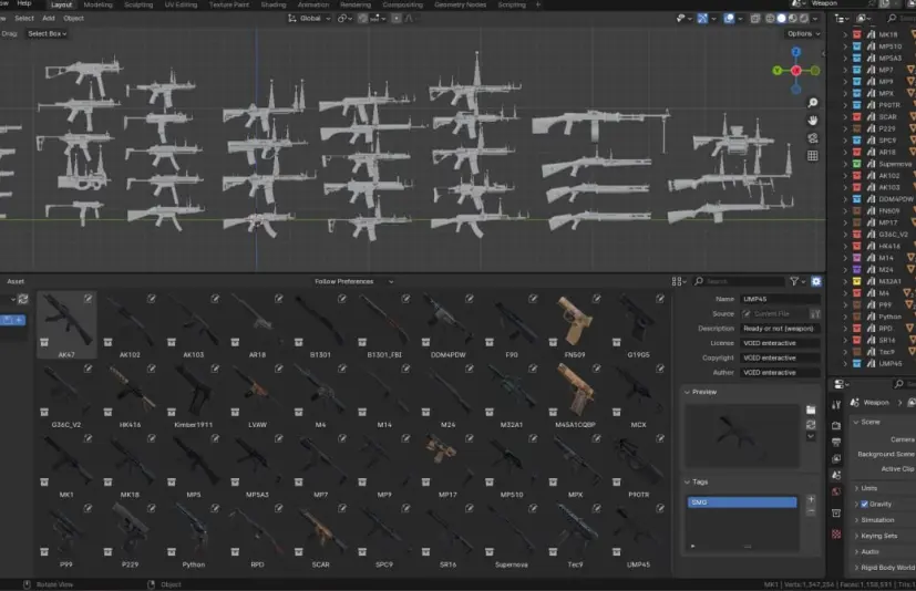 准备好了吗 - 武器包 Ready or Not - Weapons Pack