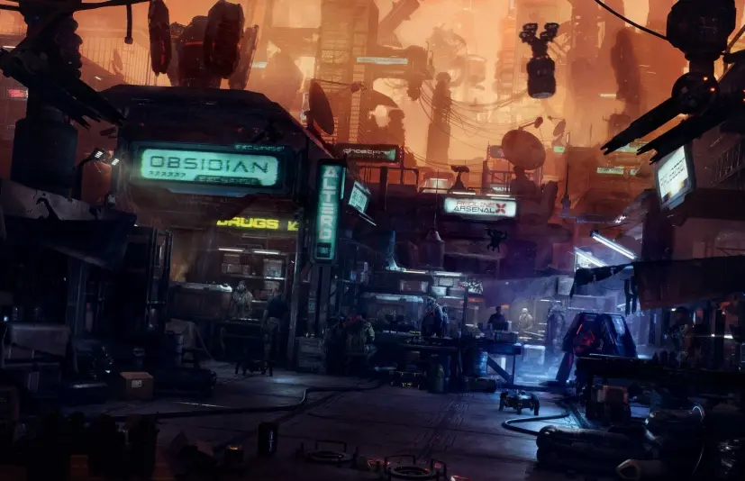 黑市 - KitBash3D - Black Market