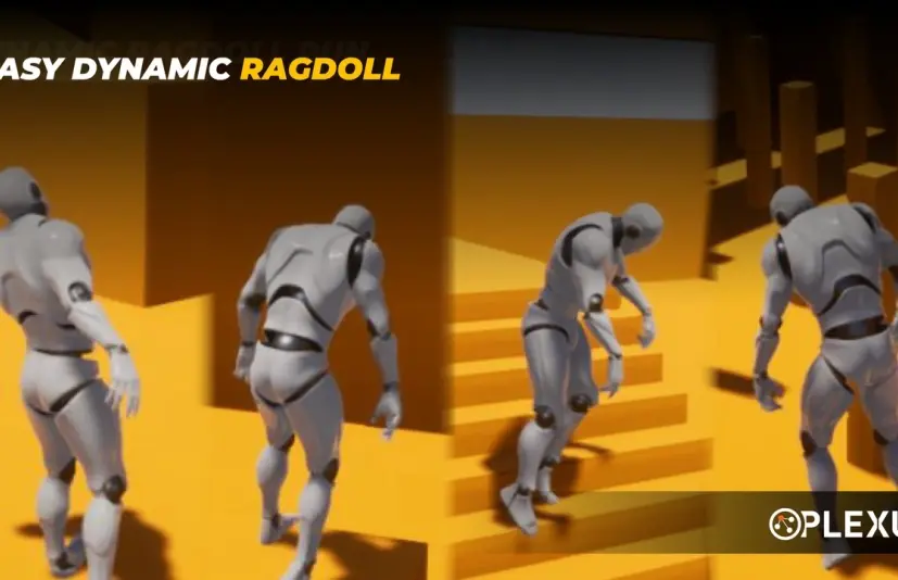 简易动态布偶 EASY DYNMC RAGDOLL