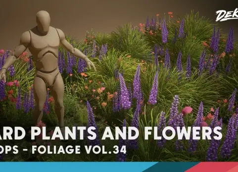 庭院植物与花卉 Foliage VOL.34 - Yard Plants and Flowers