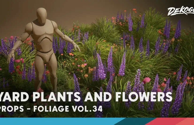 庭院植物与花卉 Foliage VOL.34 - Yard Plants and Flowers