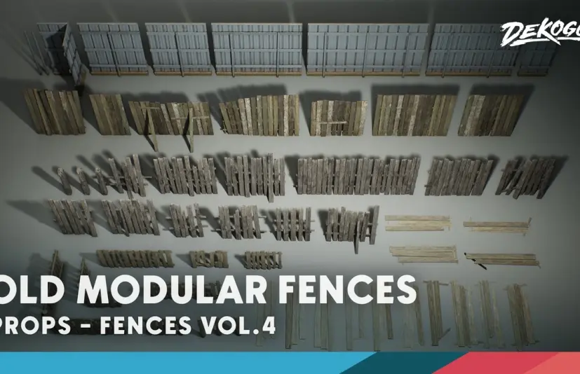 旧栅栏模块化 - Fences VOL.4 - Old Fences Modular