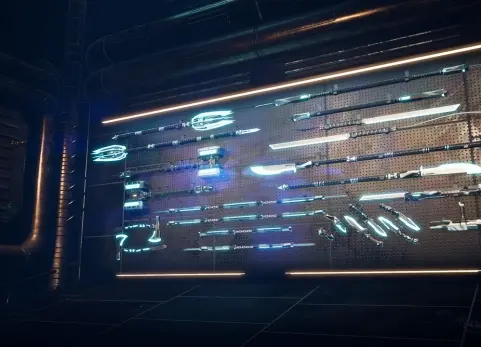 科幻近战武器包 Sci-fi Melee Weapon Pack