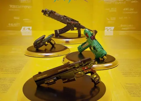 《赛博朋克2077》武器包 + 《边缘行者》DLC武器 Cyberpunk 2077 Weapon Pack + Edge Runner DLC Weapons