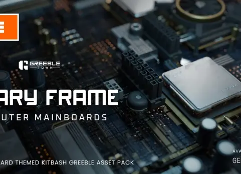 二进制框架计算机主板 Binary Frame Computer Mainboards