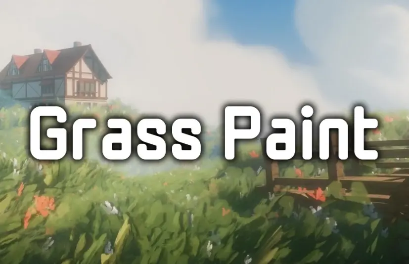 风格化动画草 - 草绘笔刷 Stylized Animated Grass - Grass Paint