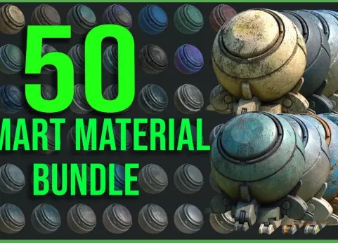 50个高质量金属智能材料包 50 High Quality Metal Smart Material Bundle