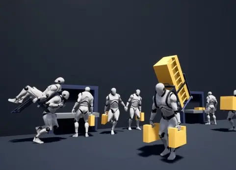 包裹送货员动画 Package Deliveryman Anims