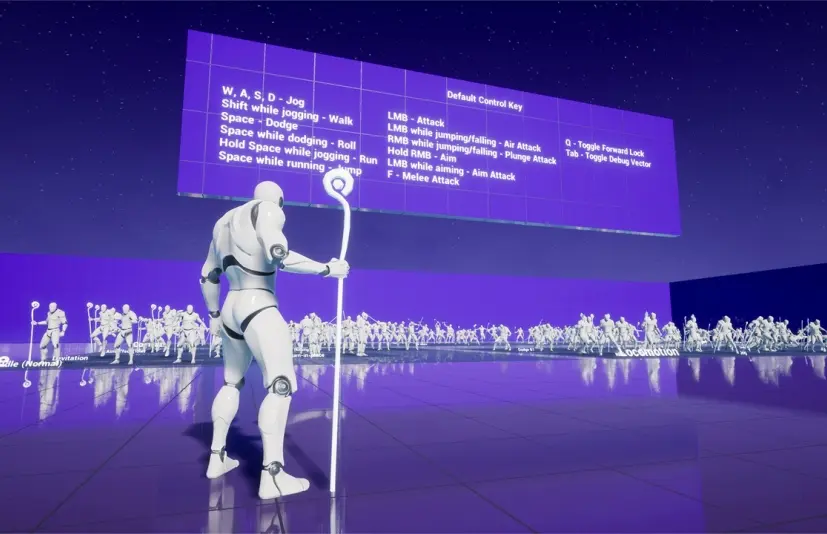 基本魔法杖动画包 Essential Magic Staff Animation Pack