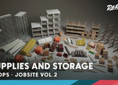 工地第2卷——模块化存储与物资 Jobsite VOL.2 - Modular Storage and Supplies