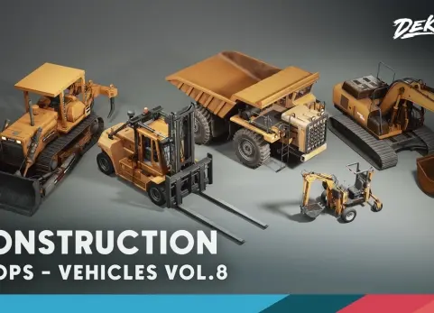 车辆 第8卷 - 建筑 Vehicles VOL.8 - Construction