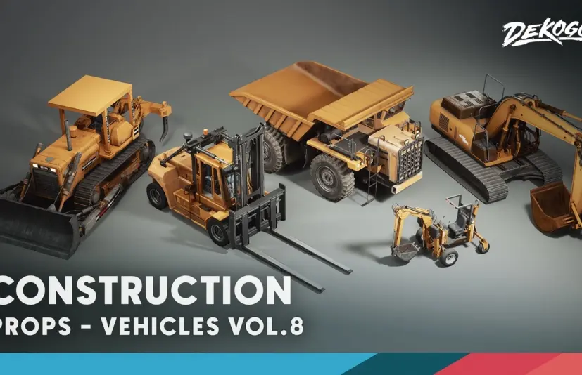 车辆 第8卷 - 建筑 Vehicles VOL.8 - Construction
