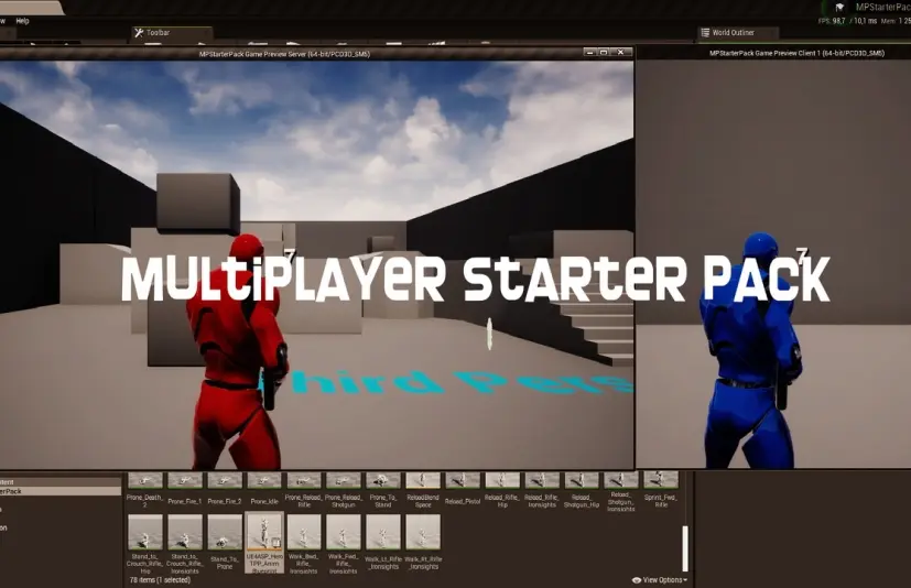 多人游戏入门包 Multiplayer Starter Pack