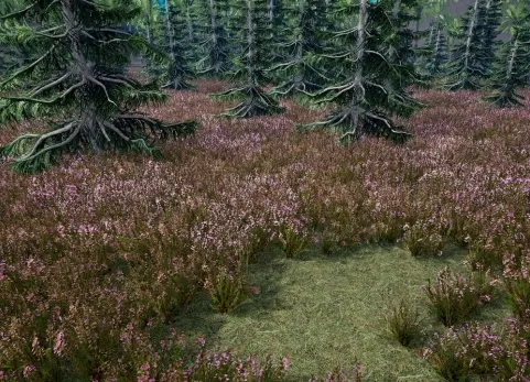 高级交互式叶片效果：用交互式角色与特效来替换原有的元素 Advanced Interact Foliage