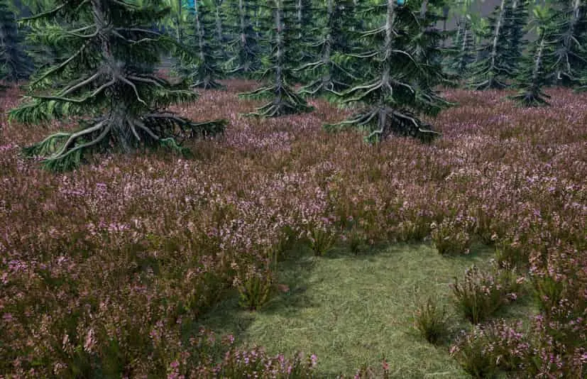 高级交互式叶片效果：用交互式角色与特效来替换原有的元素 Advanced Interact Foliage