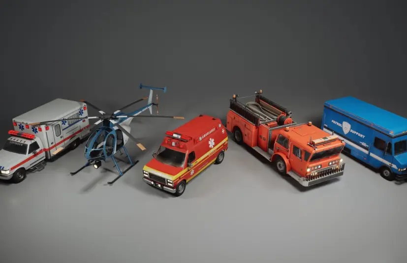 车辆 第12卷 - 应急响应 Vehicles VOL.12- Emergency Response