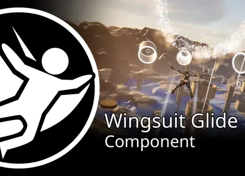 翼装飞行滑翔组件 Wingsuit Glide Component