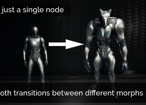 简化扩展动画变形蓝图工具 EasyMorph