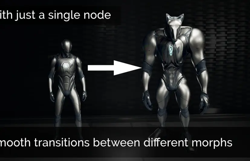 简化扩展动画变形蓝图工具 EasyMorph