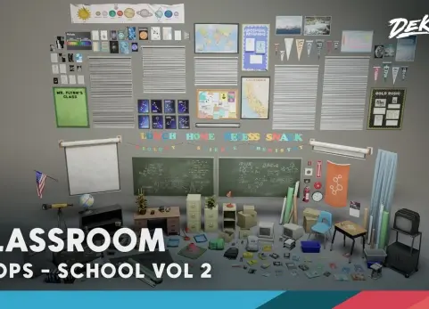 学校 第2卷 - 教室 School VOL.2 - Classroom