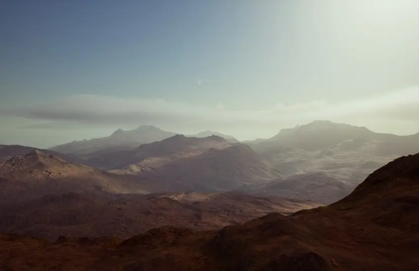 荒原地貌 Badlands Landscape