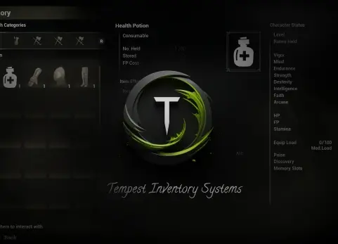 风暴库存系统 Tempest Inventory System