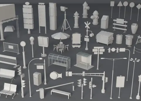 街头系列 2 - 60件  Street Collection 2 - 60 pieces