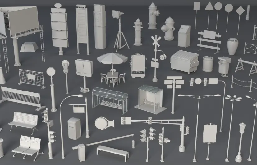 街头系列 2 - 60件  Street Collection 2 - 60 pieces