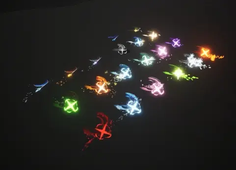 风格化斩击特效第二卷 Stylized Slashes Vol.2 - Niagara