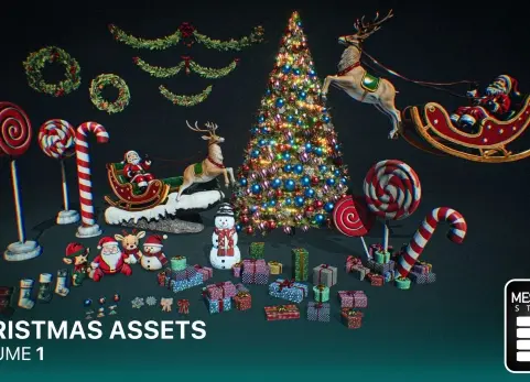 圣诞素材第一卷 Christmas Assets Volume 1