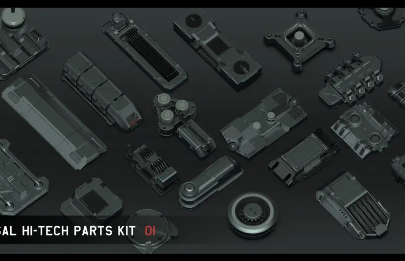通用高科技零件套件 Universal Hi-tech parts kit