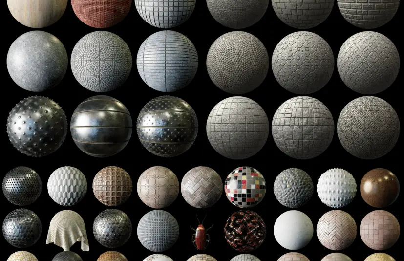 胡里奥·西莱特的3D艺术Blender材质合集 2025年10月更新 Julio Sillet 3D Art Blender Materials Collection  October 2025 Update