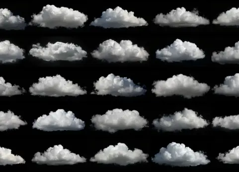 2D云层纹理包 2D Cloud Textures Pack