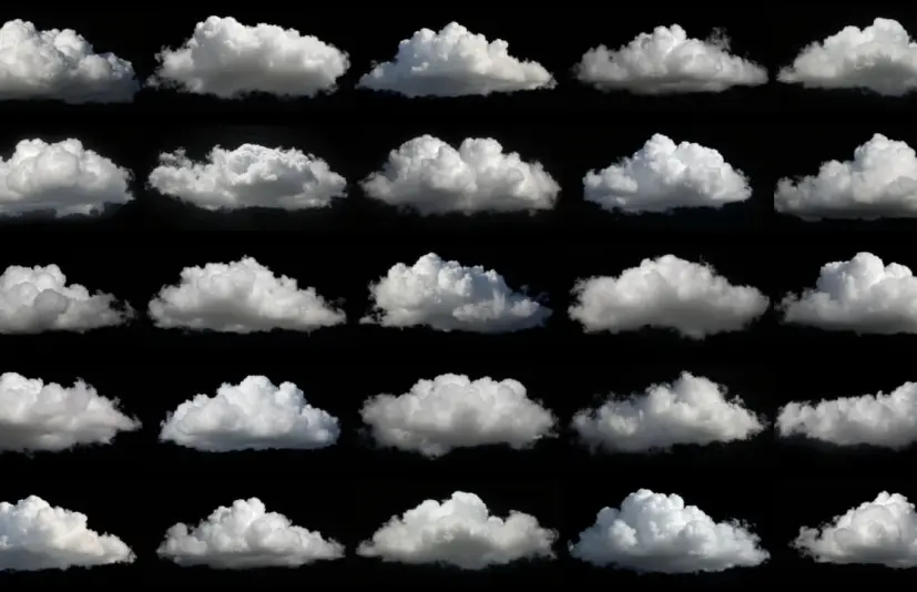 2D云层纹理包 2D Cloud Textures Pack