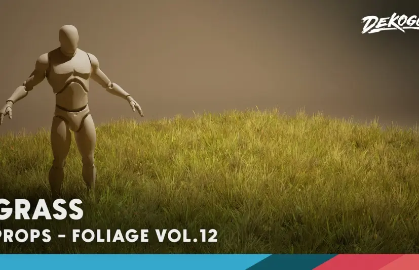foliage第12卷 - 草 - Foliage VOL.12 - Grass (Low Poly)