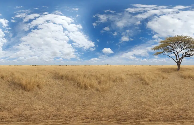 HDRI稀树草原全景图 HDRI Savanna Panoramas - CG3DA