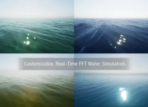 动态真实水面插件 Dynamic Real Water