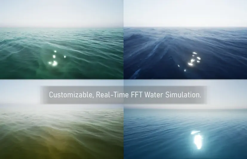 动态真实水面插件 Dynamic Real Water