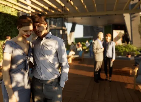 Twinmotion：带姿势的人类1 Posed Humans Pack 1